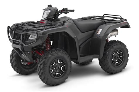 honda rubicon deluxe  dct eps atv review specs trxfa dct automatic electric