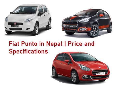 fiat punto  nepal price  specifications automobile hive