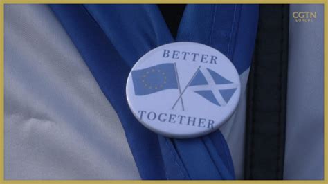 brexit deal  bring scotland closer  independence cgtn