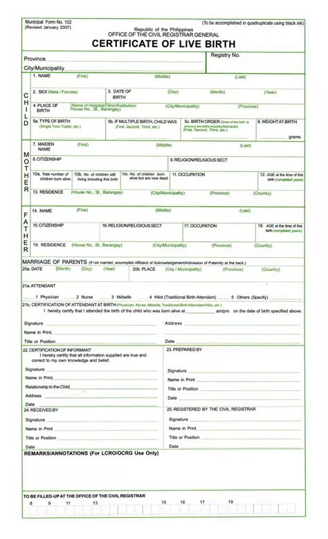municipal form  fill  printable  forms