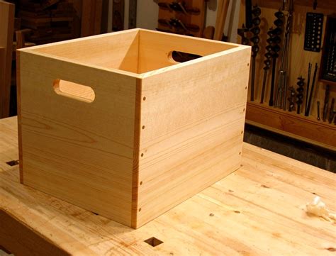 build wooden storage box  learn