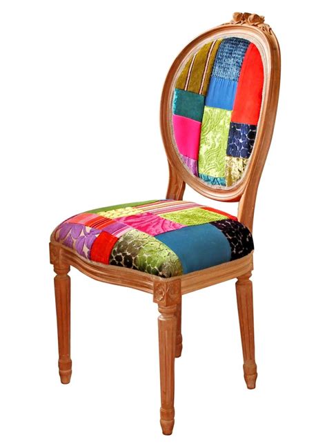 light shade patchwork dining chair kelly swallow bespoke chairs