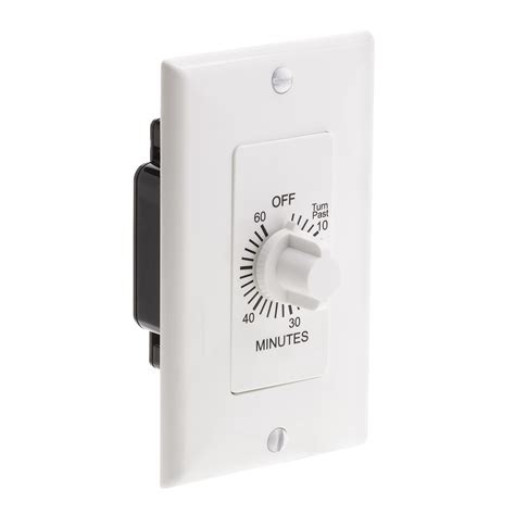 tork rfdm  minute twist timer  wall white faceplate nsi industries