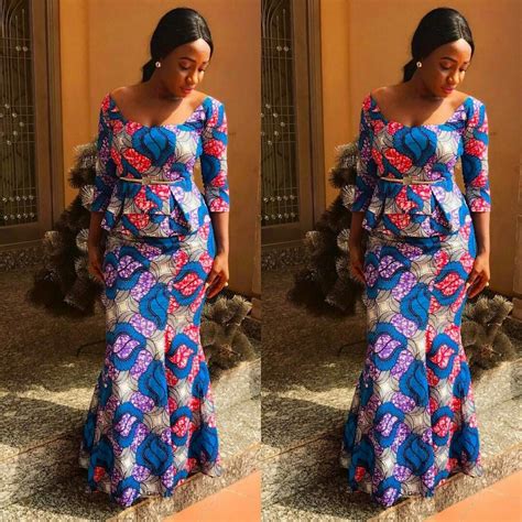 Ankara Skirt And Blouse Styles Simple And Lovely Styles