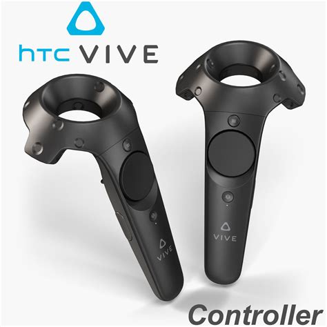 model htc vive controller  vr headset cgtrader