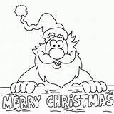 Christmas Coloring Pages Merry sketch template