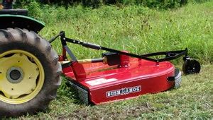 bush hog  rotary cutter review