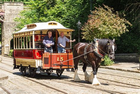 horse tram crich tramway village