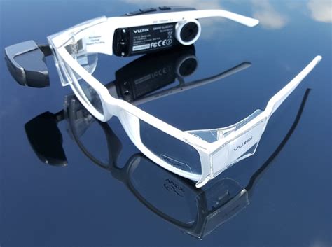 vuzix m100 smart glasses with prescription safety glasses to help