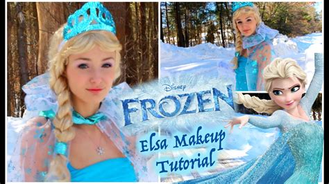 Disney S Frozen Inspired Elsa Makeup Tutorial ♥ Youtube