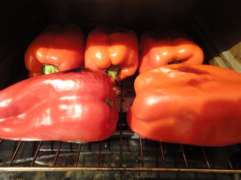easy toaster oven roasted red peppers we are not foodies