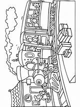 Kleurplaten Kleurplaat Stoomtrein Trein Mewarn15 sketch template