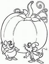 Coloring Pages Mice Cinderella Pumpkin Cenicienta Carriage Colorear Para Disney Dibujo Gus Personajes Getdrawings Calabaza Getcolorings Color Printable Tablero Seleccionar sketch template