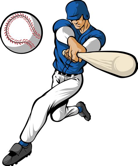 baseball player cartoon clipartsco