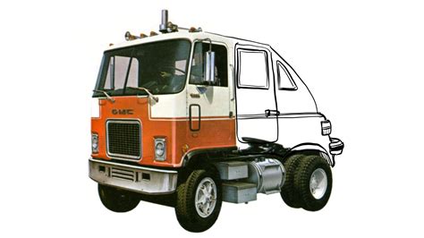 cold start  hear    gmc cabover truck hatchback