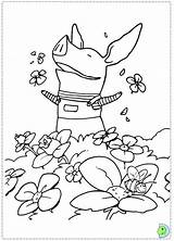Olivia Coloring Pages Dinokids Printable Pig Close Getcolorings Popular Falconer Ian sketch template