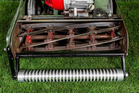 california trimmer reel mower grooved front roller reel rollers