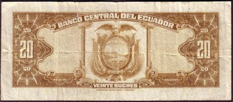 ecuador paper money   issues