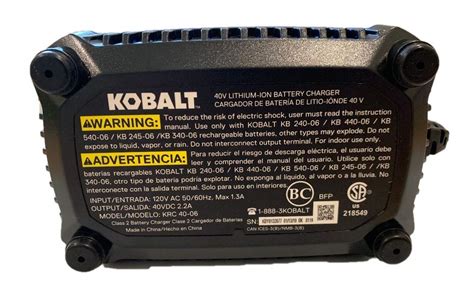 Kobalt 40 Volt Lithium Ion Li Ion Generation 2 Compact Cordless Power