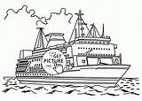 Kreuzfahrtschiff Transportation Schiffe Wuppsy Schiff Malvorlagen Designlooter sketch template