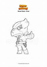 Brawl Colorear Ausmalbild Supercolored Disegno Personaggi sketch template