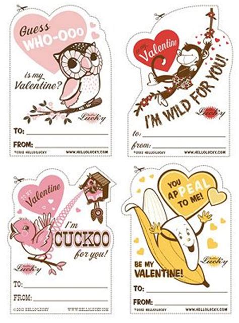 printable valentines   classroom  family crafts