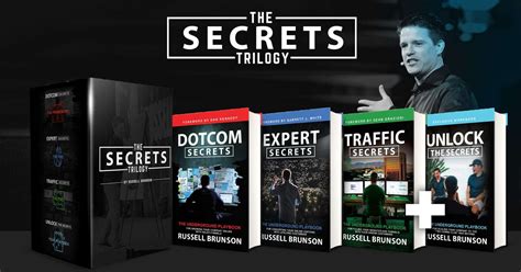 secrets trilogy  russell brunson books bundle