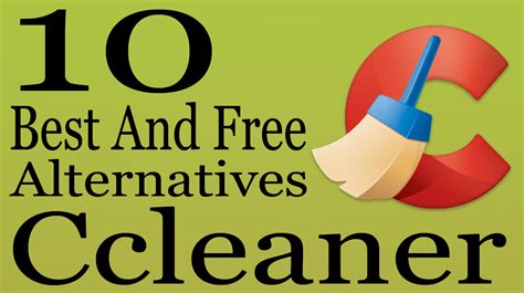 ccleaner alternatives freeopen source  clean junkregistry