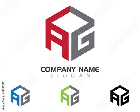 ag logo  stock vector adobe stock