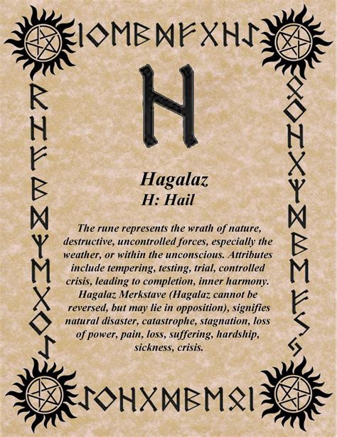 Hagalaz The Hail Rune Hel Illusions Pinterest Runes