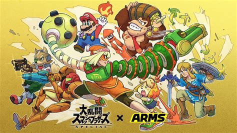 nintendo shares another piece of art to celebrate min min joining smash