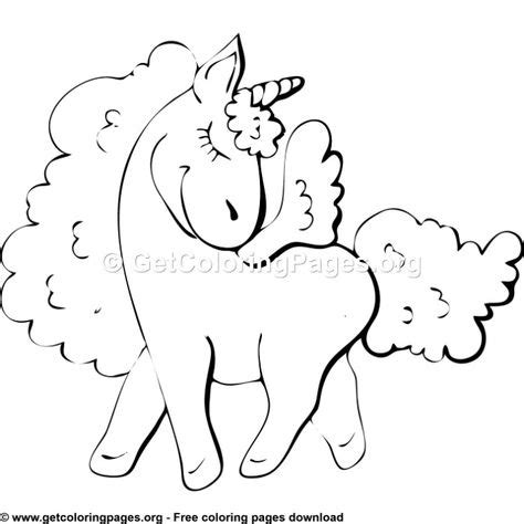 cute cartoon unicorn coloring pages unicorn themed birthday party