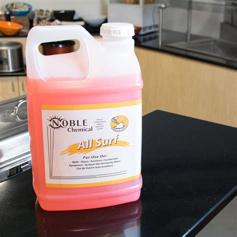 noble chemical  gallon  oz  surf  purpose liquid cleaner  butyl case