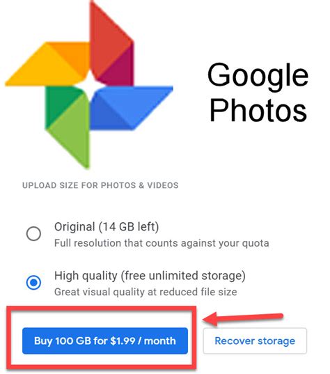 learn google      unlimited storage   google  telling   buy