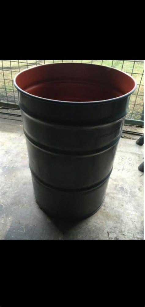 gallon steel drum burn barrel  sale  stockton ca offerup