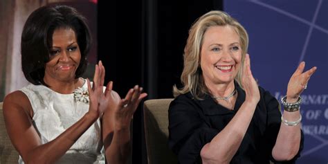 Hillary Clinton And Michelle Obama Campaigning Together