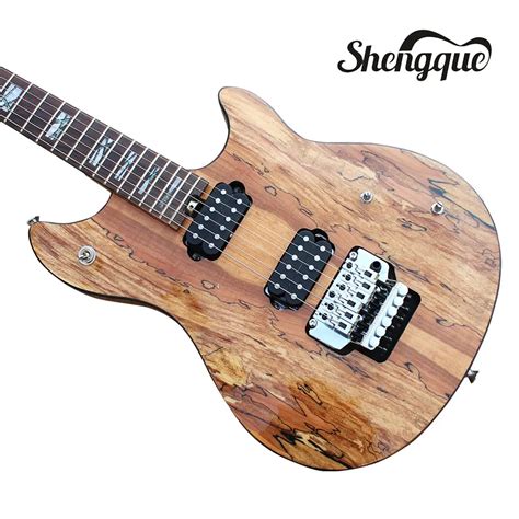 buy  top quality custom edward van halen evh splated maple electric guitar