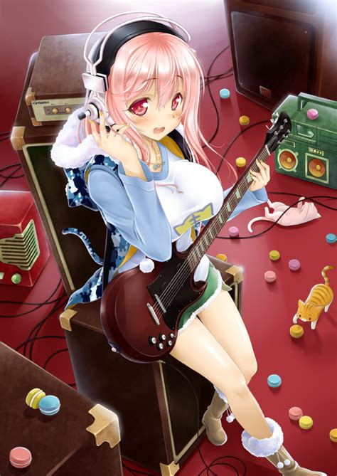 Anime Guitar Funny Pictures And Best Jokes Comics Images Video