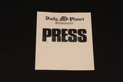 the prop gallery daily plant press pass