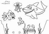 Zee Zeedieren Onderwater Juf Jannie Jufjannie Downloaden Uitprinten sketch template