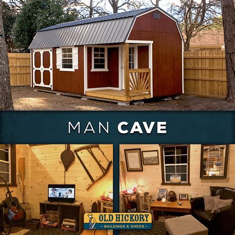 Old Hickory Sheds And Buildings Gallery Shed She Shed Man Cave Gallery