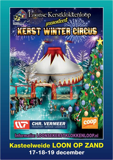 kerst winter circus loonse kerstklokkenloop