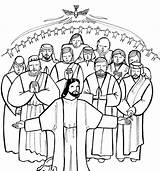 Catholic Coloring Pages Printables Printable Saints Getcolorings sketch template