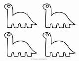 Dinosaur Coloring Cute Dinosaurs Templates Baby Printable Cartoon Pages Template Printables Dino Cut Outs Clipart Realistic Land Imagination Clipartmag Mycoloringland sketch template