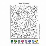 Unicorn Number Color Multiplication Coloring Math Difference Spot Printable Worksheet Unicorns Mermaid Minds Sparkling Car Race sketch template