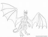 Draco Coloring sketch template