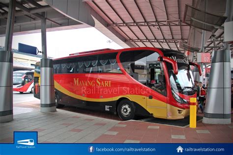 Mayang Sari Express From Larkin Sentral To Melaka Sentral By Bus