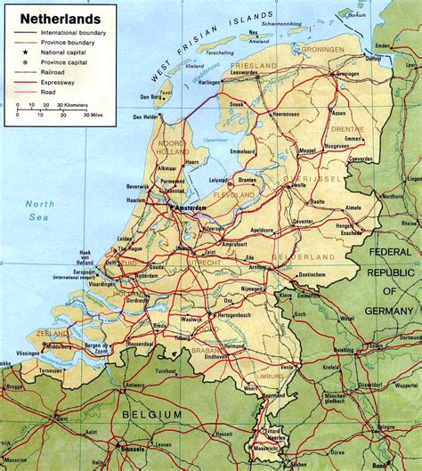 kaart van nederland junglekeynl afbeelding