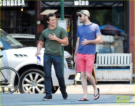 Zachary Quinto West Village Walk With Jonathan Groff Photo 2678068