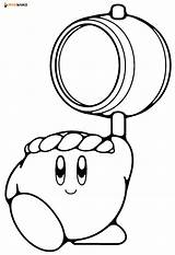 Kirby Aniyuki Ausdrucken Hammer sketch template